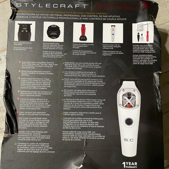 SC Pro Metal Edition Instinct X Trimmer Set